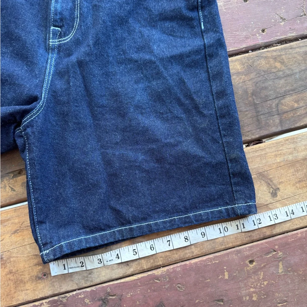 ASOS DESIGN Dark Indigo Denim Shorts